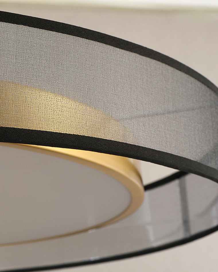 NÖRDI Linen | Lámpara de Techo LED de Tela Regulable