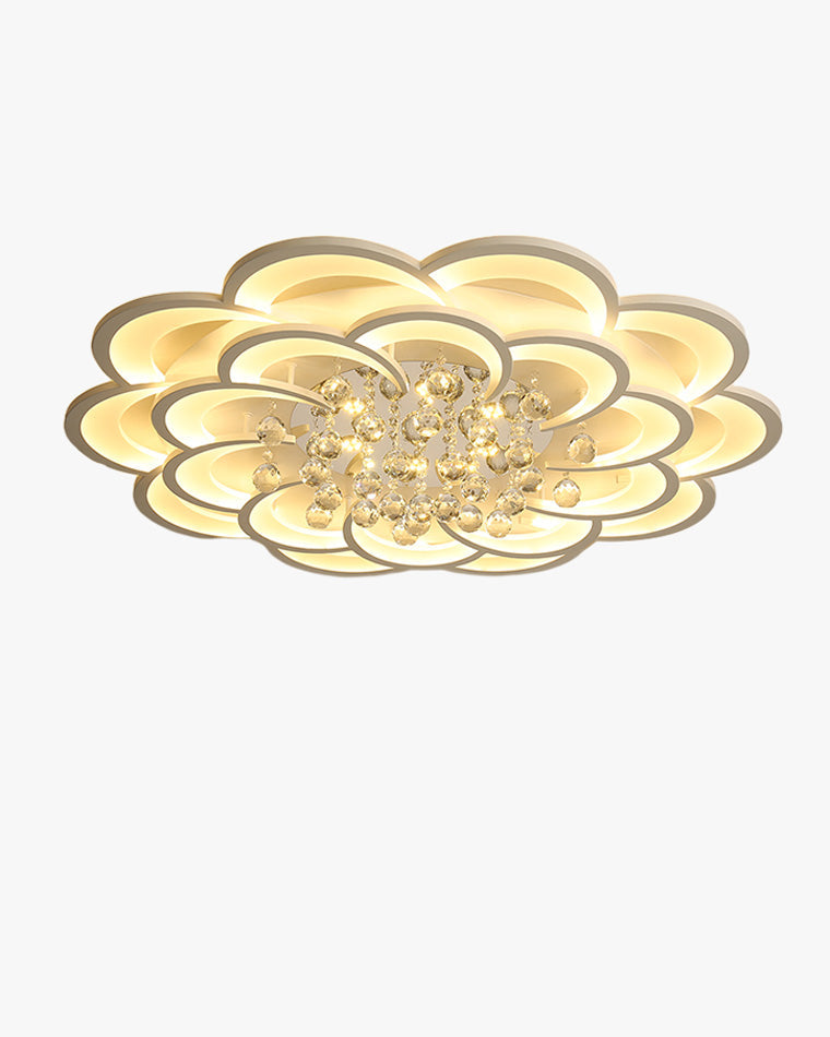 NÖRDI Flora | Lámpara de Techo LED de Cristal Regulable