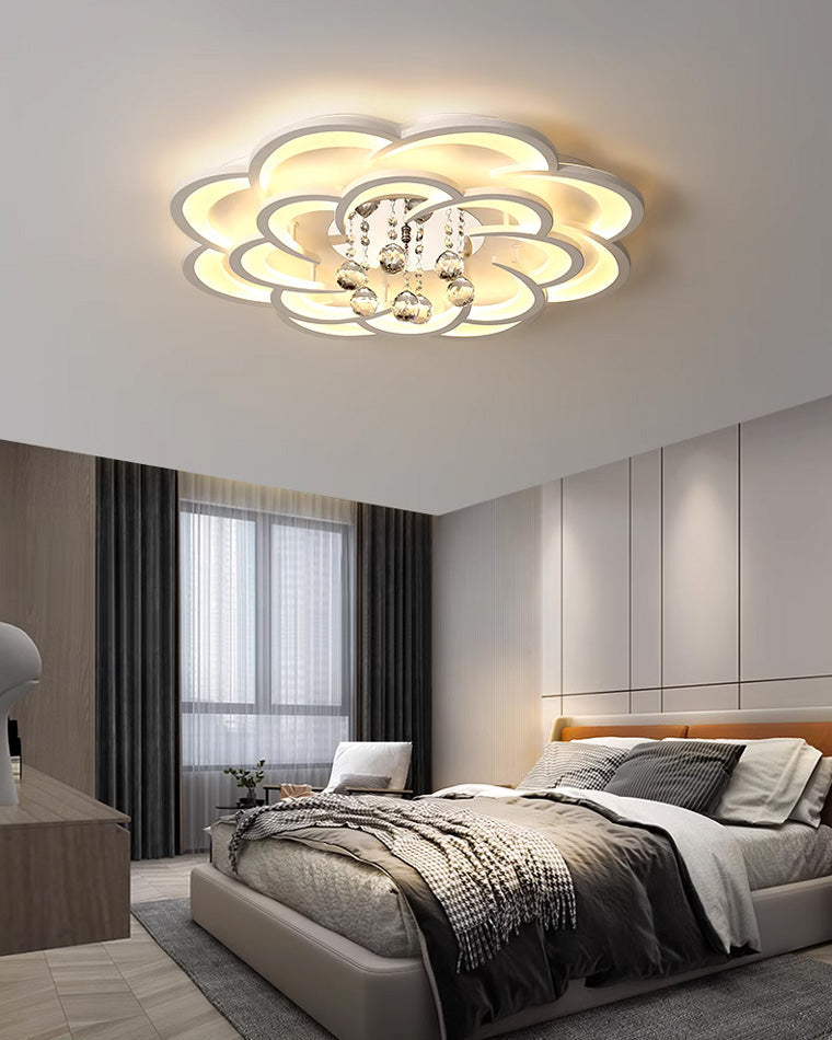 NÖRDI Flora | Lámpara de Techo LED de Cristal Regulable