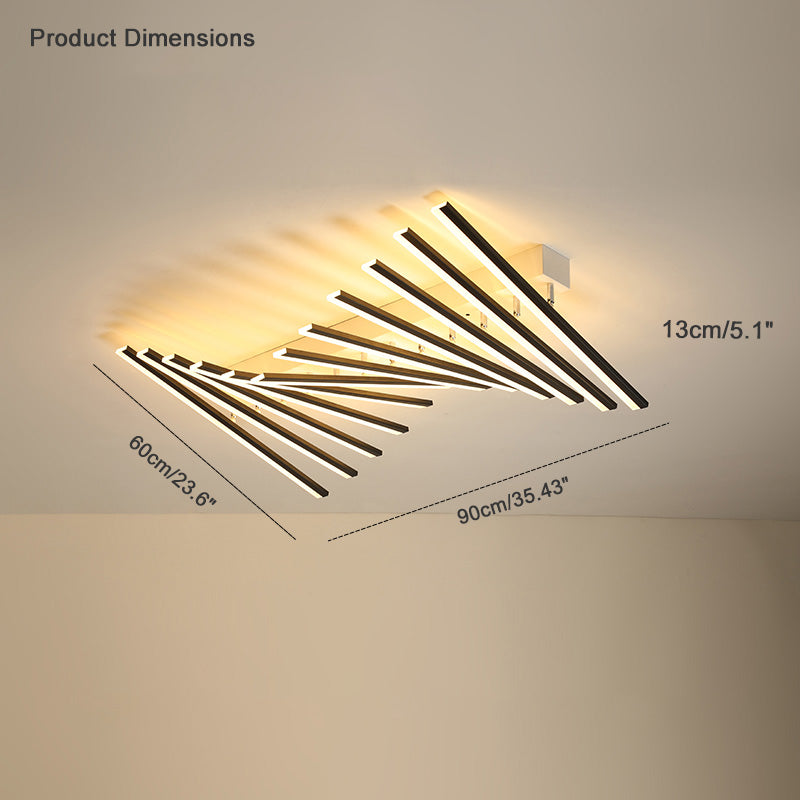 NÖRDI Quadra | Lámpara de Techo LED Cuadrada Regulable