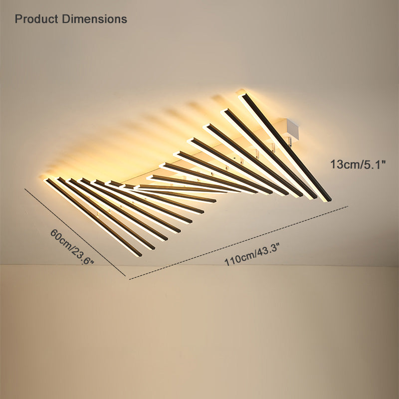 NÖRDI Quadra | Lámpara de Techo LED Cuadrada Regulable