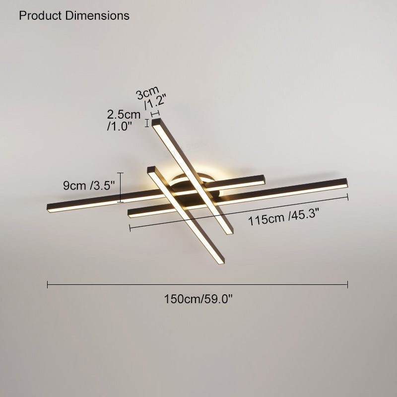 NÖRDI Axis | Lámpara de Techo LED Regulable