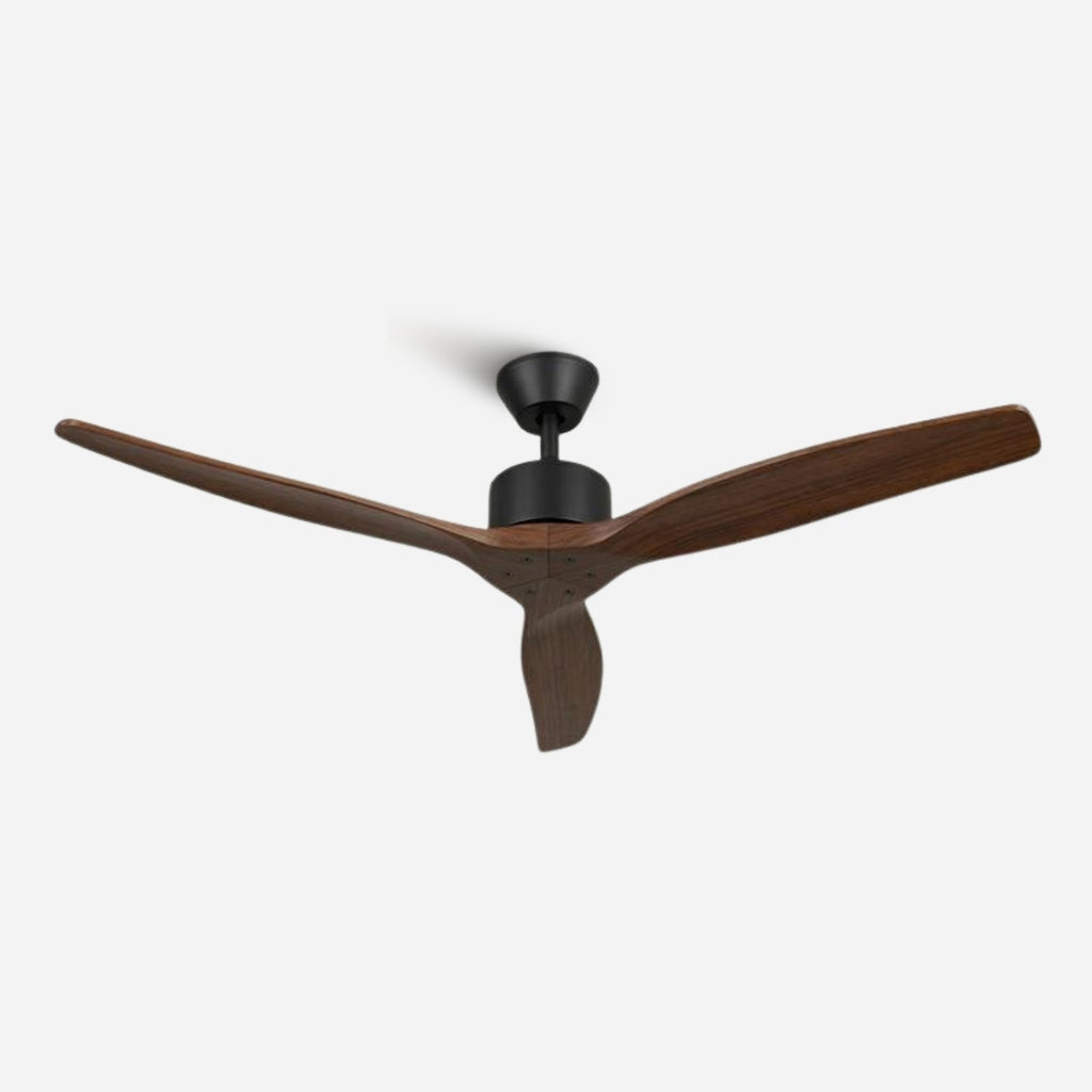 NÖRDI Breeze Oak | Ventilador de Techo Silencioso con Aspas de Madera Natural