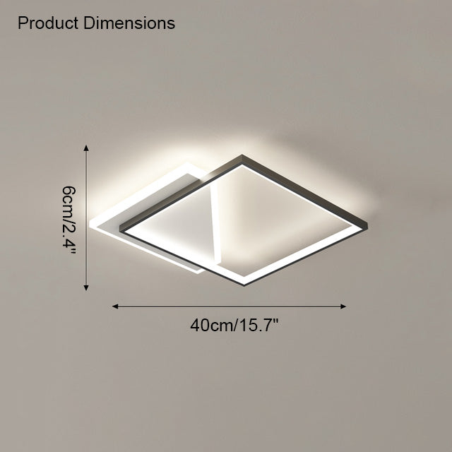 NÖRDI Vertex | Lámpara de Techo LED Geométrica Regulable