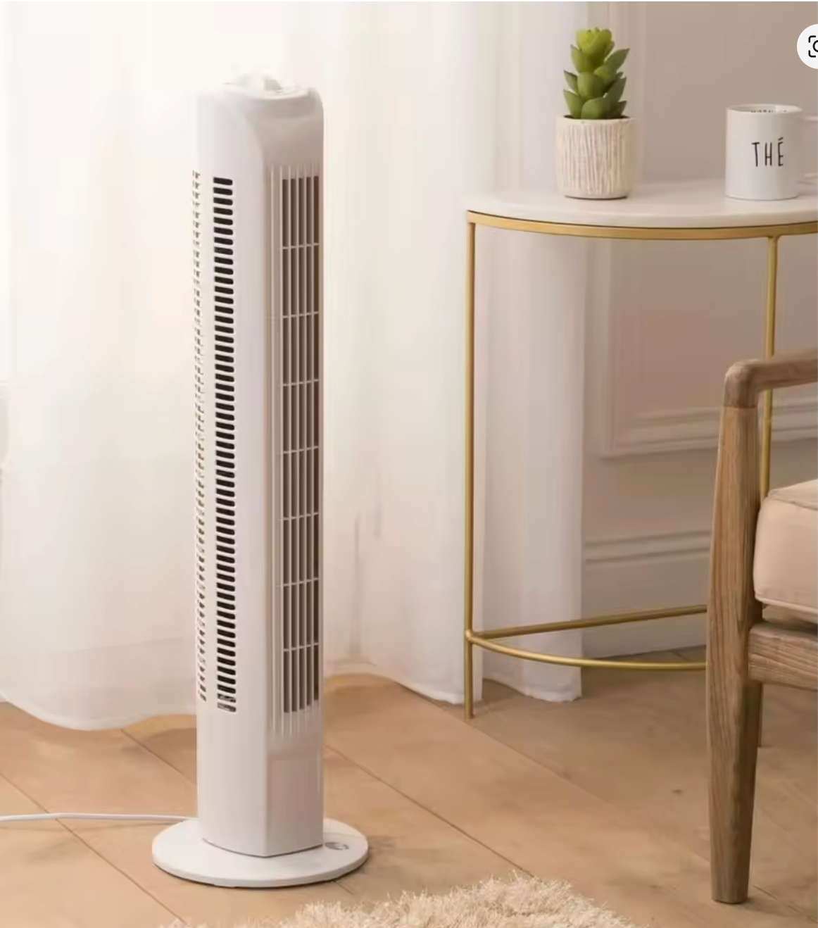 NÖRDI Flow Pure | Ventilador de Torre 45W