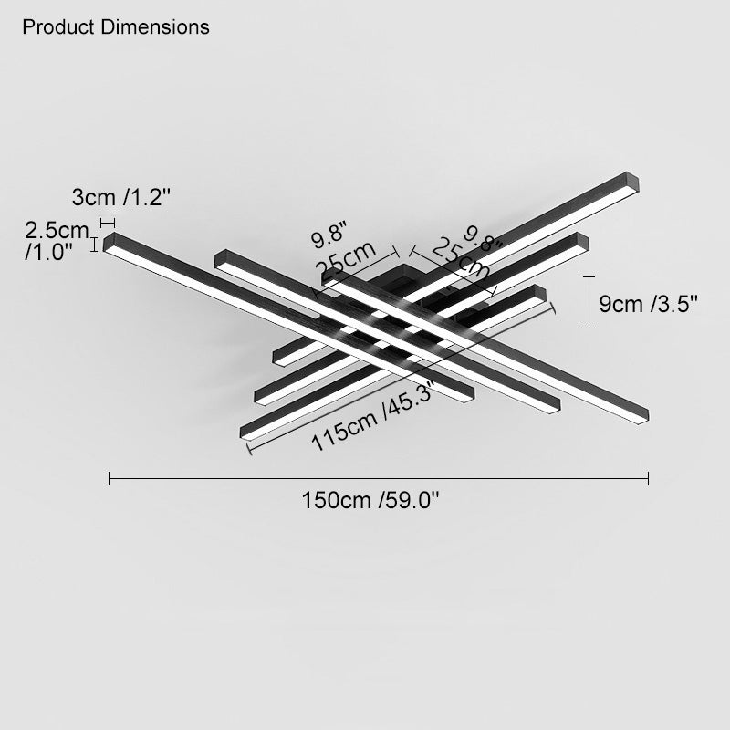 NÖRDI Frame | Lámpara de Techo LED Regulable