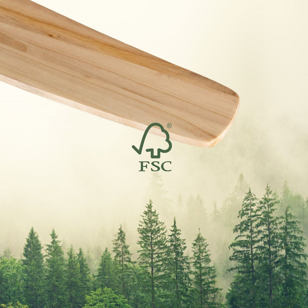NÖRDI Breeze Birch | Ventilador de Techo con Luz LED y Acabado en Madera Clara