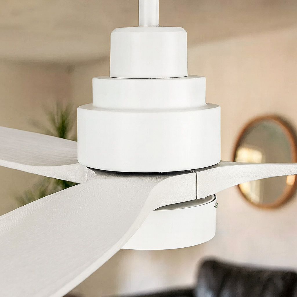NÖRDI Breeze Pearl | Ventilador de Techo con Luz LED