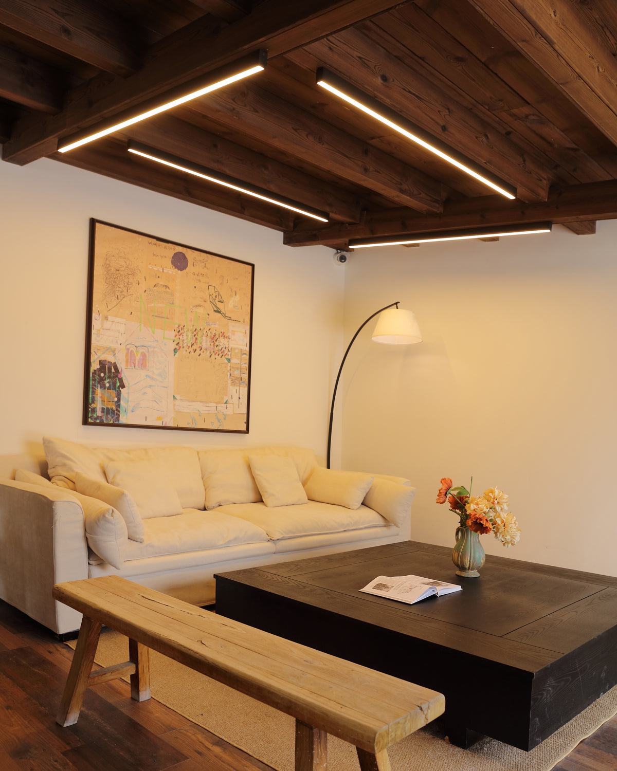 NÖRDI Axis | Lámpara de Techo LED Lineal Regulable