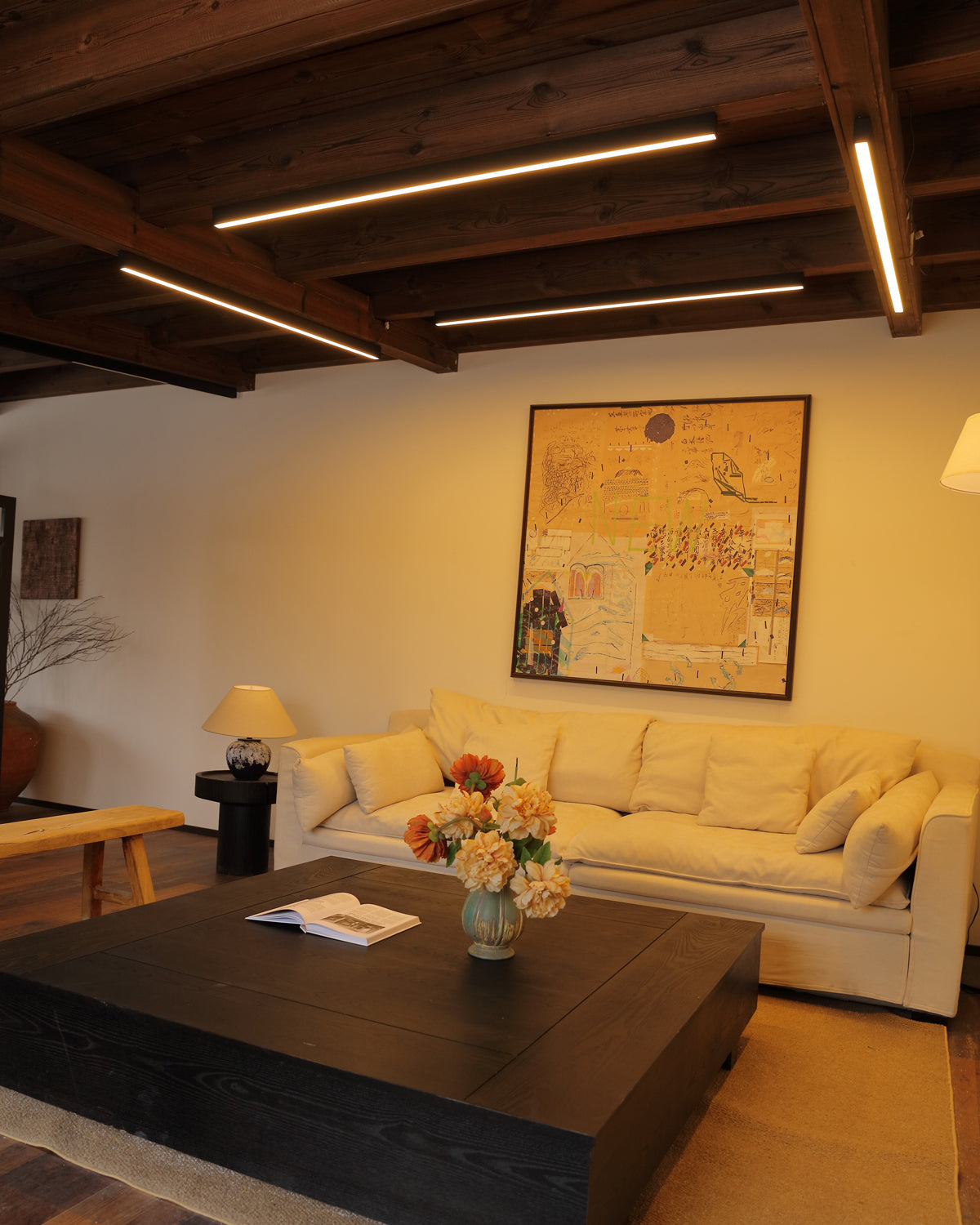 NÖRDI Axis | Lámpara de Techo LED Lineal Regulable
