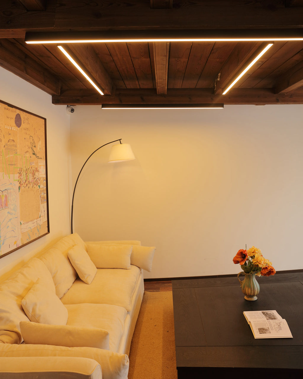 NÖRDI Axis | Lámpara de Techo LED Lineal Regulable